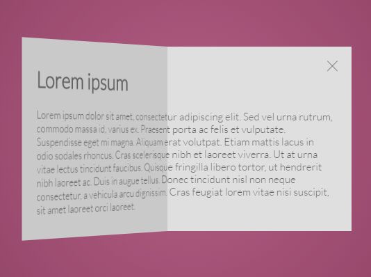 3D Book Flipping Modal Popup With jQuery And CSS3 | jQuery Plugin