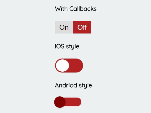 Customizable Interactive Toggle Switch Plugin With jQuery - btnSwitch |  jQuery Plugin