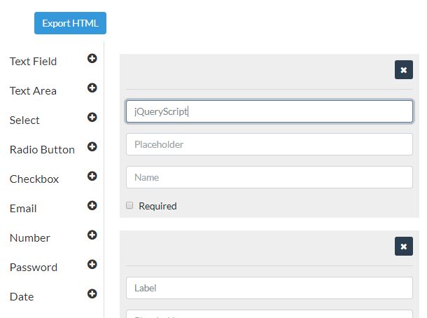 Simple Form Builder With JSON Schema JQuery JSONForm JQuery Plugin