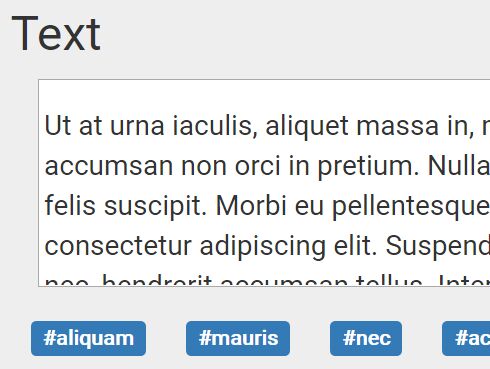 Download Jquery Plugin To Generate Tags From A Given Text Tag Extract Jquery Plugin