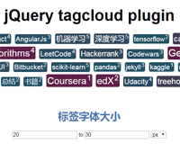 Download 18 Jquery Tag Cloud Plugins August 2021